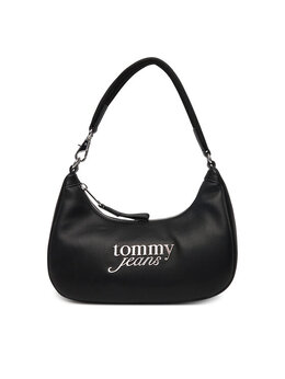 Женская сумка Tjw Bold Script Shoulder Bag AW0AW17895 Tommy Jeans, чёрный 0000305368607 | schwarz
