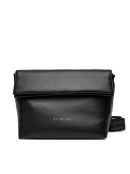 Женская сумка Th Logotape AW0AW17692 Tommy Hilfiger, чёрный 0000305369024 | schwarz