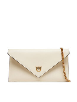Женская сумка Flat Purse Mini AI 25-26 PCPL 105347 A0F1 Pinko, экрю 8053177174199 | écru