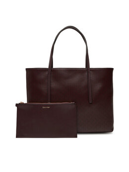 Женская сумка Emblem Aop Small Tote LV04F3267G Calvin Klein, красный 8721187253943 | dunkelrot