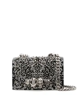 Декорированная сумка-сэтчел размера мини Alexander McQueen, черный 16828688 | черный