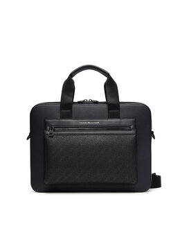 Сумка для ноутбука Th Monogram Computer Bag AM0AM13835 Tommy Hilfiger, чёрный 0000305370938 | schwarz