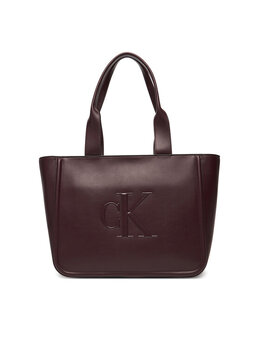 Женская сумка Bold Ck Medium Tote LV04F3218G Calvin Klein, красный 8721187018436 | dunkelrot