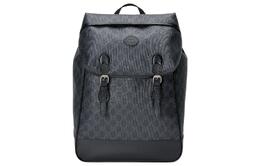 Gucci Рюкзак для ноутбука из холщовой кожи, мужской, черно-серый цвет 696013-97s9f-1000