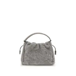 Brunello Cucinelli Small shearling Mellow Shoulder Bag brmbaed3610c9701bb