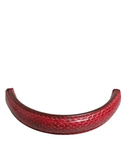 Dolce & Gabbana Red Small Ayers Leather Bag Handle Women Shoulder Strap smy11159