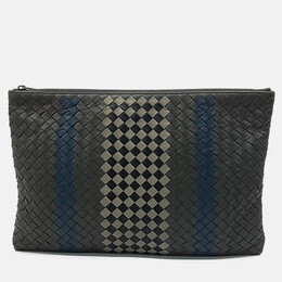 Bottega Veneta Multicolor Leather mesh clutch 1208551