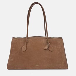 Alaia Brown Suede Le Tekel bag 1208596