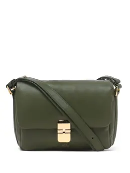 A.P.C. Grace flap-closure leather mini bag 31772298