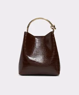 Женская сумка на руку с магнитной застежкой Aldo, коричневый mp_0016467_bienka | marrón