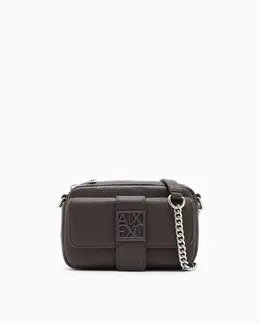 Женская сумка кросс-боди "Susy Soft" с логотипом и металлической цепочкой Armani Exchange, коричневый a55431331 | marrón