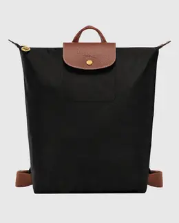 Женские рюкзаки Le Pliage Original среднего размера Longchamp, черный mp_0911413_10284089 | negro