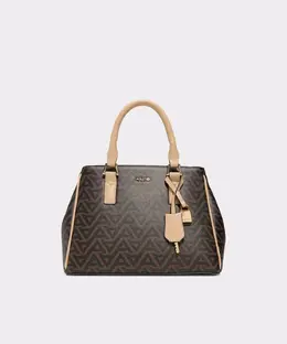 Женская сумка на руку с магнитной застежкой Aldo, коричневый mp_0016467_javamaentar | marrón