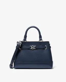 Женская сумка-бандо из зерненой кожи Michael Kors, темно-синий mp_0478263_35f4s6rc0t | azul marino