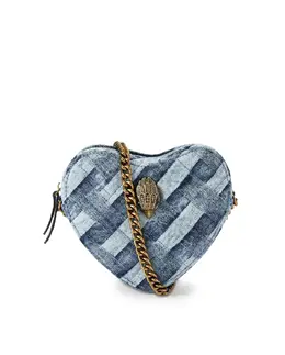 Женская сумка-сердце с цепочкой Kurt Geiger, синий a49748546 | azul
