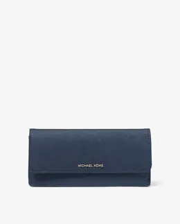 Женская текстурированная кожаная сумка Jet Set Michael Kors, темно-синий mp_0478263_32s4gj6e7l | azul marino