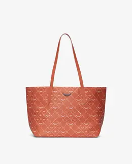 Большая сумка Z Shopper Monogram из кожи Zadig & Voltaire, оранжевый mp_0900954_lwba03896 | naranja