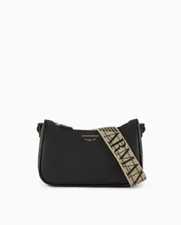Женская сумка багет через плечо Emporio Armani, черный a53605530 | negro