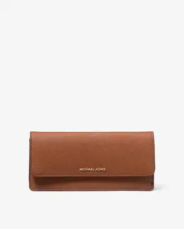 Женская текстурированная кожаная сумка Jet Set Michael Kors, коричневый mp_0478263_32s4gj6e7l | marrón