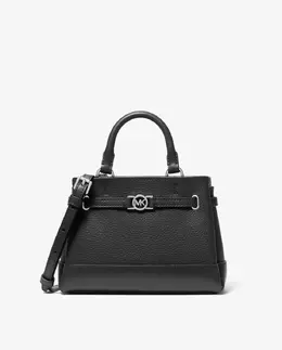 Женская сумка-бандо из зерненой кожи Michael Kors, черный mp_0478263_35f4s6rc0t | negro