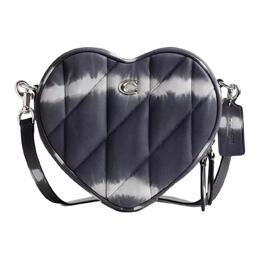 Coach Сумка через плечо Heart из кожи наппа, маленькая, женская, темно-синяя, разноцветная cu035-lhni9