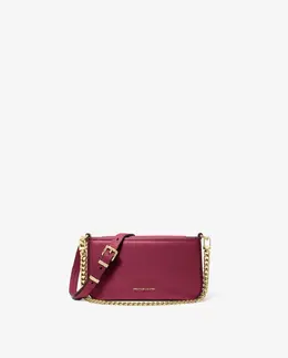 Женская сумка-бандо Bryant из зерненой кожи Michael Kors, бордовый mp_0478263_32s5gytu1ln1 | burdeos
