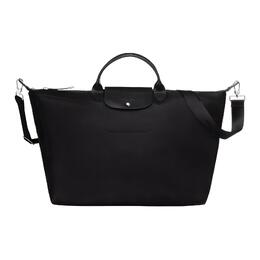 Longchamp Дорожная сумка-туба из коровьей кожи Le Pliage Néo, женская, черная 1624598001 | black