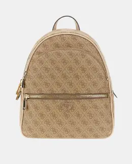 Большой рюкзак с молнией Guess, бежевый a55366646 | beige