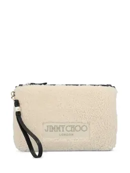 Jimmy Choo shearling clutch bag 31919123