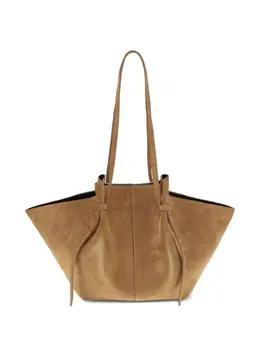 Yuzefi pleated suede shoulder bag 31848365