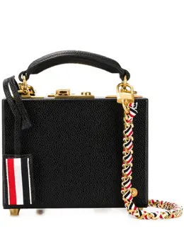 Сумка Leather Micro Attaché Case Thom Browne, черный 13420485 | черный