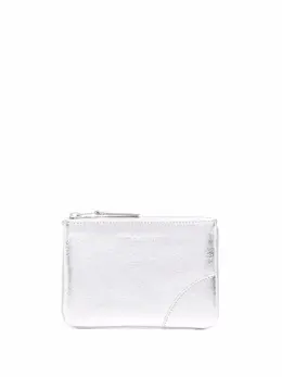 Маленький клатч с эффектом металлик Comme des Garçons, серебряный 17675406 | серебристый