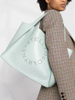 Сумка-тоут Stella Logo Stella McCartney, синий 16697642 | синий