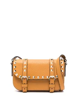 Мини-сумка через плечо Rockstud Valentino Garavani, коричневый 28127741 | коричневый