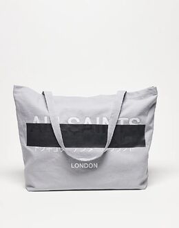 Сумка-шоппер Allsaints Redact Unisex в цвете «машинный серый» 142823997 | machine grey