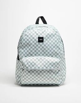 Рюкзак Vans Old skool Check в цвете серо-оливковый 148872054 | gray olive