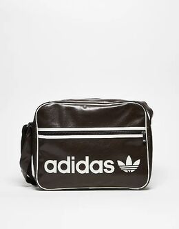 Сумка-авиаплан Adidas Originals коричневого цвета 141910279 | dark brown