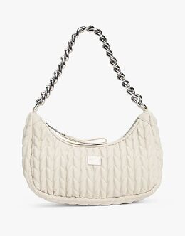 Сумка Tommy Jeans белого цвета 142360315 | newsprint beige