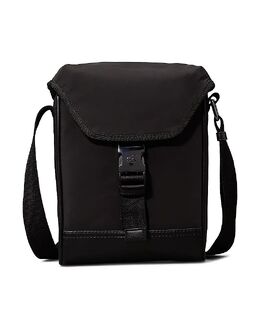 Сумка-репортер Calvin Klein Flat черного цвета 143737689 | black