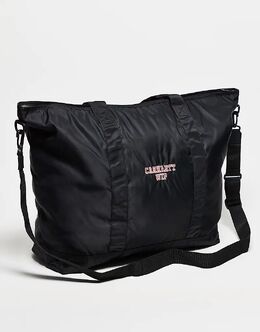 Сумка-тоут Carhartt WIP alumni с контрастными ремнями черного цвета 146695423 | black