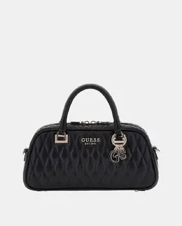 Маленькая сумка через плечо на молнии Guess, черный a55603210 | negro