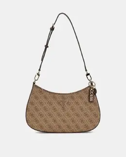 Сумка через плечо на молнии Guess, светло-коричневый a55367143 | marrón claro