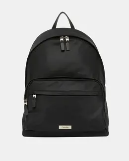 Круглый рюкзак мужской из нейлона Calvin Klein, черный a55638942 | negro