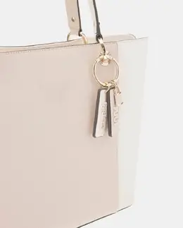Сумка через плечо с молнией и двойной ручкой Guess, белый a55366747 | blanco