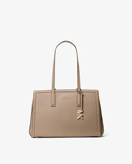 Сумка через плечо тоут Laila из кожи Michael Kors, бежевый mp_0478263_30s5g9it2ln1 | beige