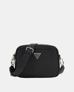 Мини-сумка-бандо с застёжкой-молнией Guess, черный a55601686 | negro