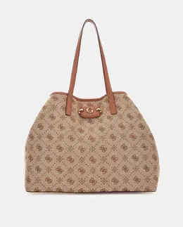 Сумка через плечо с магнитной застёжкой Guess, бежевый a55366689 | beige