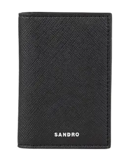 Мужская кожаная сумка Sandro, черный mp_0910053_shapm00258 | negro