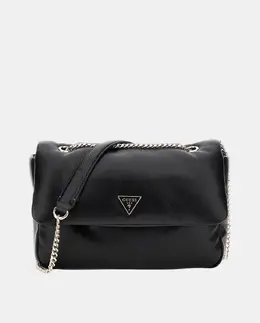 Сумка через плечо с клапаном и магнитной застёжкой Guess, черный a55601738 | negro