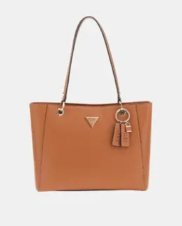 Сумка через плечо с молнией и двойной ручкой Guess, коричневый a55366746 | marrón
